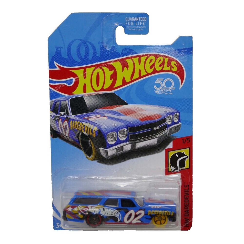 Mattel Hot Wheels '70 Chevelle SS Wagon HW Daredevils Diecast Car SEALED